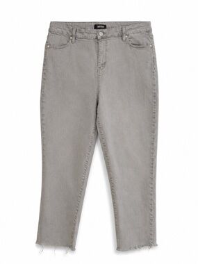 Buffalo David Bitton Sage Green Cropped Capris with Frayed Hem – Size 10 EUC